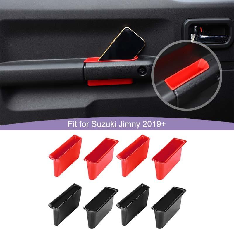 Car Inner Armrest Storage Box Organizer Container For Suzuki Jimny 2019 Up 4-Door Version Interior Stowing Tidying Accessories
