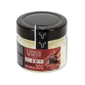 PATISDECOR Poudre de Beurre de Cacao Barry 30 g -