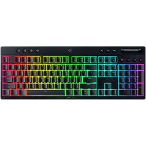 Razer BlackWidow V4 Low-Profile HyperSpeed - Orange Switch - UK - Publicité Razer BlackWidow V4 Low-Profile HyperSpeed - Orange Switch - UK - Publicité