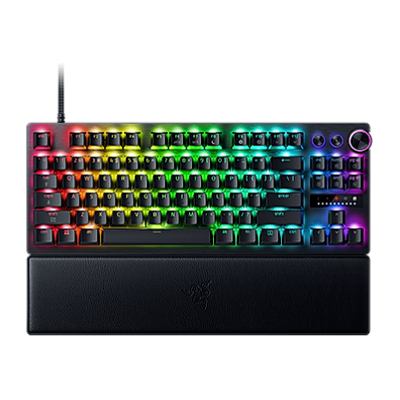 Razer Huntsman V3 Pro Tenkeyless 8KHz - UK - Black - Publicité Razer Huntsman V3 Pro Tenkeyless 8KHz - UK - Black - Publicité