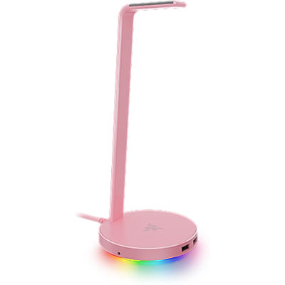 Razer Base Station V2 Chroma - Chroma Enabled Headset Stand with USB 3.1 Hub and 7.1 Surround Sound - Quartz - Publicité Razer Base Station V2 Chroma - Chroma Enabled Headset Stand with USB 3.1 Hub and 7.1 Surround Sound - Quartz - Publicité
