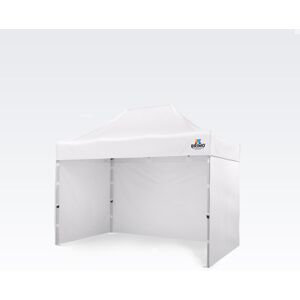 BRIMO Tente de fete 2x3m Gratuit : 3pc parois pleines, 8 sardines de tente et housse de protection + Garantie de 5 ans! blanc