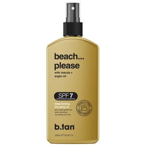 B.tan Huile de bronzage Beach please SPF7 b.tan 200ML