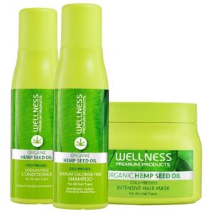 Wellness Premium Product Trio shampooing, masque & conditionneur Intensive Wellness