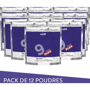 Subtil Pack 12 poudres décolorante 9 tons SUBTIL BLOND 500G