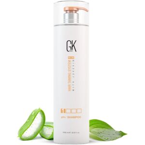 Global Keratin Shampooing clarifiant pH+ GK Hair 1L - Publicité