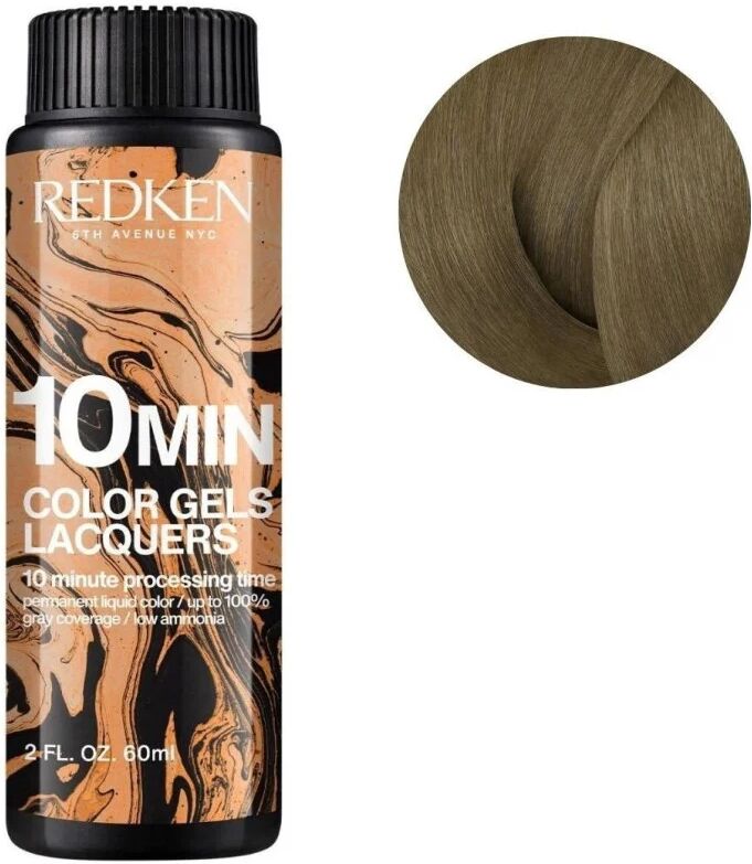 Color gels lacquers 10MIN 4NN coffee grounds Redken