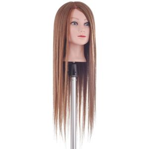 Beauty Coiffure Tête apprentissage cheveux 60% naturels très longs 60cm