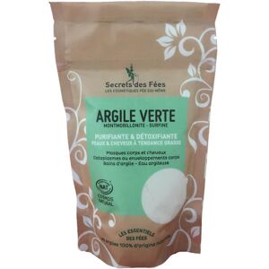 Secrets des Fées Argile verte purifiante & détoxifiante Secrets des Fées 150g