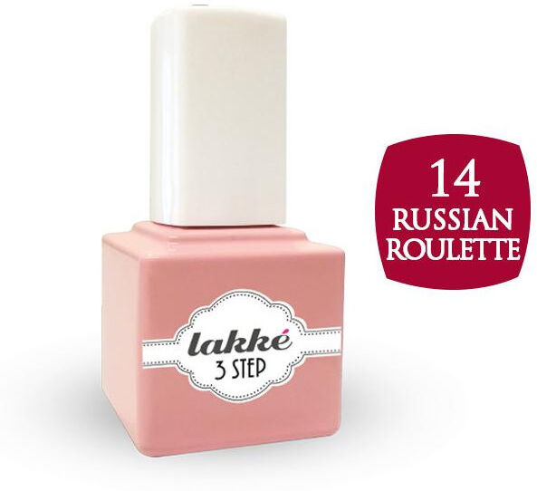 Vip Vernis semi-permanent 14 russian roulette Lakke' 3-step 7ML