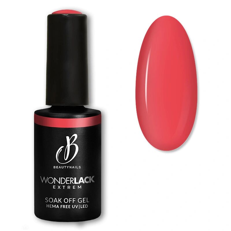Beauty Nails Semi permanent Wonderlack Hema Free coral glaze Beautynails 8ML
