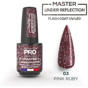 Mollon Pro Vernis Semi-Permanent 03 pink ruby Under Reflection Mollon Pro 12ML