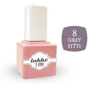 Vip Vernis semi-permanent 8 grey fitti Lakke' 3-step 7ML