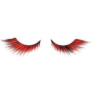 ShopHair Faux Cils Crazy Plume Flamme Rouge X2 Avec Colle Shophair