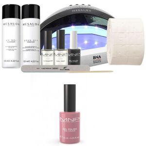 Mesauda Milano Kit complet vernis semi permanent MNP Gel Polish n°70 My Boo 10ML