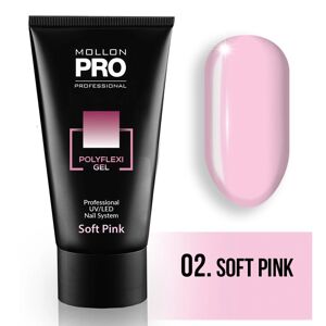 Mollon Pro PolyFlexi Gel Color soft pink 60 ml