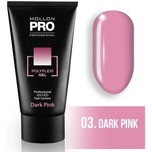 Mollon Pro PolyFlexi Gel Color dark pink 60 ml