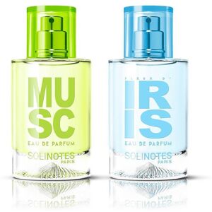 Solinotes Mix Chic : eau de parfum Musc 50ml et eau de parfum Iris 50ml