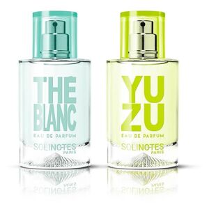 Solinotes Mix Glamour : eau de parfum Yuzu 50ml et eau de parfum Thé Blanc 50ml
