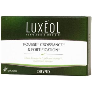 Luxéol Compléments alimentaires pousse, croissance et fortification cheveux Luxéol 30 gélules