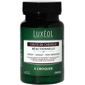 Luxéol Compléments alimentaires chute de cheveux réactionnelle à croquer Luxéol 30 pastilles