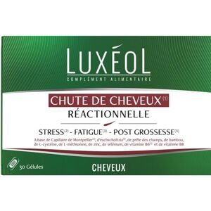 Luxéol Compléments alimentaires chute de cheveux réactionnelle Luxéol 30 gélules