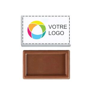 VistaPrint Barre chocolatée MINI 3,5 g, lot de 1 000 pièces - Publicité