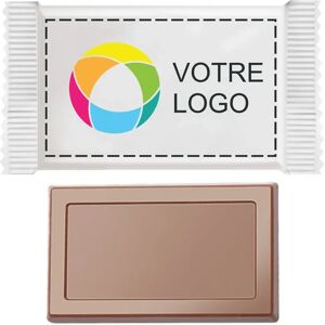 VistaPrint Barre chocolatée MINI de 5 g, lot de 500 pièces - Publicité