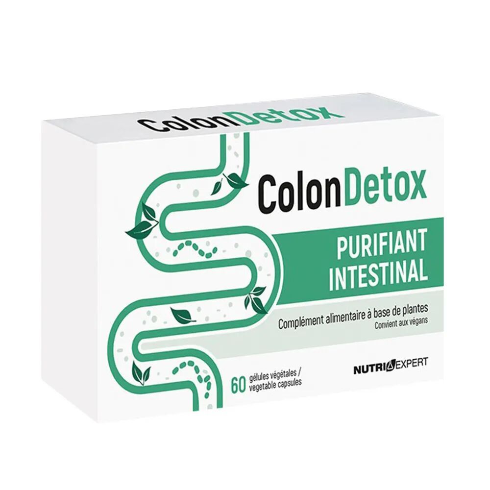 Nutri Expert Colon Detox 60 gelules vegetales Nutri Expert