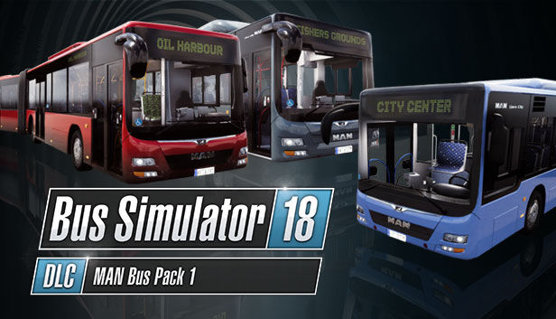astragon Entertainment Bus Simulator 18 - MAN Bus Pack 1