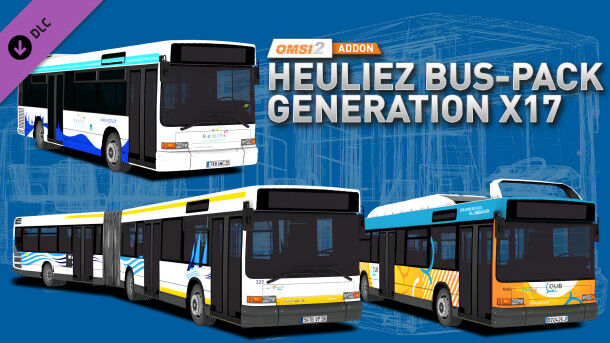 Aerosoft GmbH OMSI 2 Add-On Heuliez Bus-Pack Generation X17