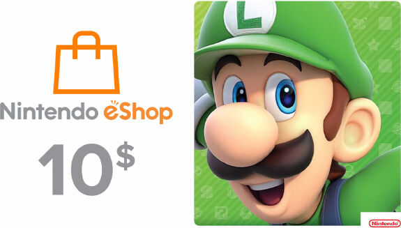 Nintendo eShop 10 USD