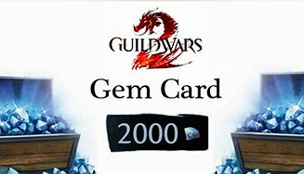 NCsoft Guild Wars 2 2000 Gems