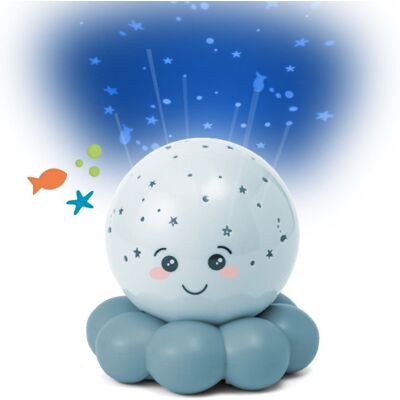 Cloud B Veilleuse Twinkles To Go Octo - Bleu Pastel - Publicité Cloud B Veilleuse Twinkles To Go Octo - Bleu Pastel - Publicité