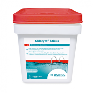 BAYROL Chlore lent Bayrol Chloryte Sticks 300g - 4,5kg 4,5kg - Publicité