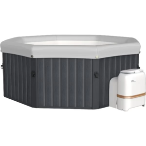 Spa semi rigide 6 places TUSCANY mSpa – spa extérieur – bulles massantes – installation facile – 160x160 cm - Publicité Spa semi rigide 6 places TUSCANY mSpa – spa extérieur – bulles massantes – installation facile – 160x160 cm - Publicité