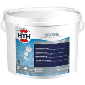 Brome lent hth® désinfection régulière - pastilles/galets 20 g - Publicité Brome lent hth® désinfection régulière - pastilles/galets 20 g - Publicité