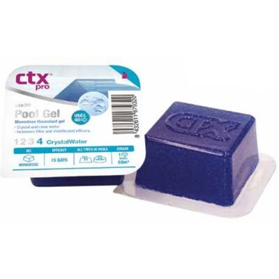 PoolGel CTX39 - Pastilles Floculantes Bleues - 90g - Publicité PoolGel CTX39 - Pastilles Floculantes Bleues - 90g - Publicité