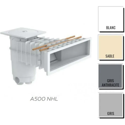 Skimmer Weltico DESIGN A500 NHL - piscine béton/liner - Publicité Skimmer Weltico DESIGN A500 NHL - piscine béton/liner - Publicité