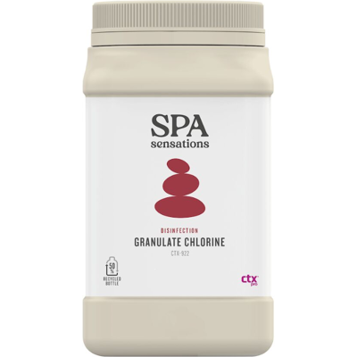 Chlore Granulés CTX-922 Spa Sensations - 1 kg - Publicité Chlore Granulés CTX-922 Spa Sensations - 1 kg - Publicité