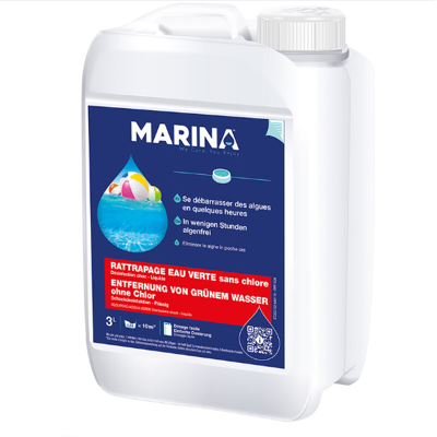 HTH SOS Rattrapage eau verte Marina sans chlore - 5L - Publicité HTH SOS Rattrapage eau verte Marina sans chlore - 5L - Publicité