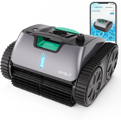 No Name Robot nettoyeur de piscine WYBOT C1 Pro - Publicité No Name Robot nettoyeur de piscine WYBOT C1 Pro - Publicité