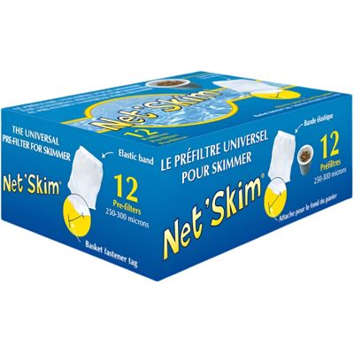 WATER CLIP - Net'Skim chaussettes pré-filtre - Taille 1"1/2 - 14 m3/h - Publicité WATER CLIP - Net'Skim chaussettes pré-filtre - Taille 1"1/2 - 14 m3/h - Publicité
