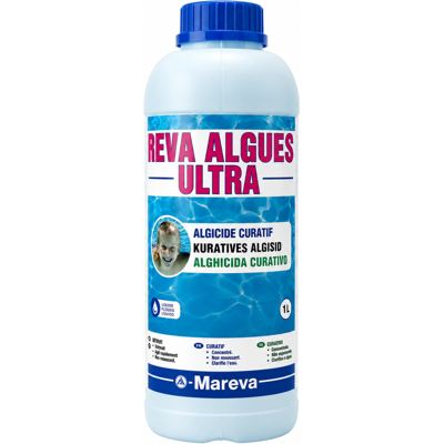 Reva-Algues Ultra Mareva - Bidon 1L - Publicité Reva-Algues Ultra Mareva - Bidon 1L - Publicité