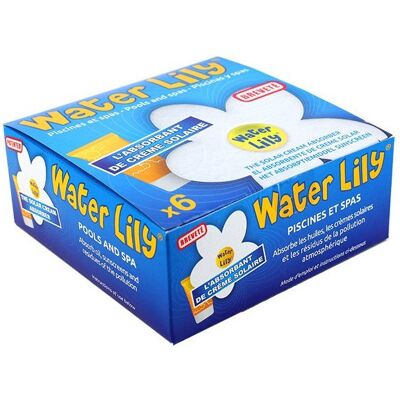 TOUCAN - Fleur Water Lily - absorbent cleaner - Box of 6 - Accessoire de nettoyage - Publicité TOUCAN - Fleur Water Lily - absorbent cleaner - Box of 6 - Accessoire de nettoyage - Publicité