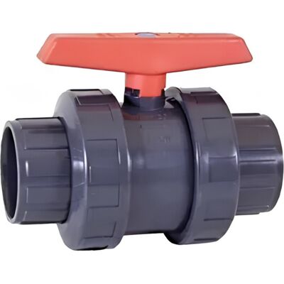 Cepex - Vanne PVC à boisseau sphérique PN-10 - Ø63 mm - Valve - Publicité Cepex - Vanne PVC à boisseau sphérique PN-10 - Ø63 mm - Valve - Publicité
