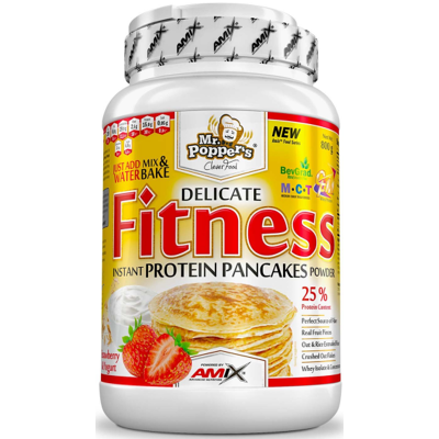 Amix Pancakes protéinés Amix Fitness Protein Pancakes-800g-Strawberry Yoghurt  -