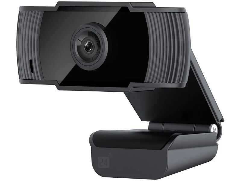 Somikon Full-HD-USB-Webcam mit Mikrofon