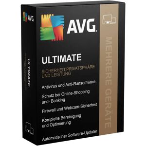 AVG Ultimate 2024 Multi Device inkl.VPN 10 Dispositifs 3 Ans