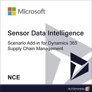 Microsoft Sensor Data Intelligence Scenario Add-in for Dynamics 365 Supply Chain Management NCE